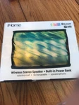 Ihome Color Changing Wireless Stereo Speaker Built-in Poser Bank Ships 24H. Fixed Price $74.88.