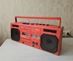 Soviet Ukraine Boombox Vesna 212S-4 Cassette Player Recorder Works Red Edition. Fixed Price $199.99.