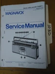 Magnavox 8207 Service Manual Original Repair Book Stereo Cassette Deck. Fixed Price $25.00.