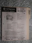 Hitachi TRK-7000 Hc Service Manual Original Repair Book Stereo Boombox Radio. Fixed Price $25.00.