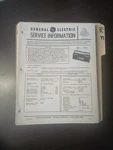 Ge 3 5282A Ea Pb Service Manual Original Repair Book Boom Box Radio Tape Player. Fixed Price $49.99.