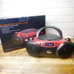 Blackweb BWA17AA003 Bluetooth Boombox Radio - Black/red Sounds Great!!. Fixed Price $21.59.