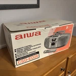 Aiwa CSD-ED26 Compact Disc Am Fm Radio, Cd & Cassette Boombox New In Remote. Fixed Price $299.99.
