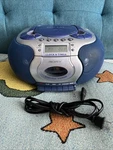 Y2K Sony CFD-E55 Cd, Fm/am Radio, Tape, Boombox Tested Works Missing Antenna. Fixed Price $39.09.