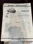 Orig. Sharp QT-CD121 QTCD121 Repair & Service Manual 1746 2766 *original*. Fixed Price $11.99.