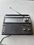 Vintage Realistic Portavision 5 Portable Radio Am/fm 11" X 9" Black Tested Works. Fixed Price $27.00.