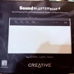 Creative Sound Blaster Roar 2 Nfc Bluetooth Speaker With Built-in Sub And Mic. Fixed Price $55.00.