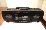 Sharp WQ-T352 Stereo Twin Cam Dual Cassette Radio Recorder X-bass Tested Works. Fixed Price $159.96.