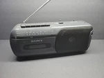 Sony CFM-155 Am/fm Radio Cassette-corder Includes Power. Fixed Price $25.00.