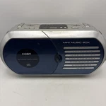 Vintage Coby CX-CD232 Portable Mini Player With Am/fm Radio Tested Works Vntg. Fixed Price $59.99.