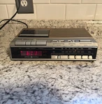General Electric Alarm Clock Am Fm Radio Model 7-4954A Clean. Fixed Price $35.00.