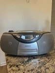 Magnavox MCS200SL Am/fm Radio Cd Cassette Tape Stereo Boombox W/cable, *no Cord*. Fixed Price $35.00.
