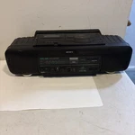 Sony CFD-68 Portable Boombox Cd Radio Cassette Player Recorder -untested,no. Fixed Price $40.99.