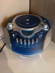 Memorex MP3134BLU Boombox Cd Cassette Am/fm Radio Tested W/ Power Cord. Fixed Price $44.99.
