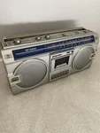 Vintage Sharp GF5454 Boombox Ghettoblaster Fully Working Radio Cassette. Fixed Price $80.00.
