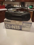 Vintage Aiwa CS-N15 Stereo Radio Cassette Boombox As-is Not Working. Fixed Price $8.95.