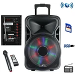 Befree Sound 15 Inch Bluetooth Rechargeable Party Speaker With Illuminating Ligh. Fixed Price $186.52.