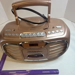 Studebaker SB2150RG Bluetooth Boombox CD/MP3 Am/fm Aux Lcd Rose Gold. Fixed Price $61.13.