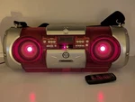Rare Jvc Kaboom RV-B550 Rd Portable System Boombox Radio Cd Cassette Aux Read!!!. Fixed Price $174.55.