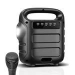 Toptech Karaoke 6-WIRELESS Speaker Extra Bass Play Time Built Changing Lights. Fixed Price $44.34.