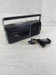 Sony Radio Fm/am Cassette- Corder CFM-140 Portable 2 Bands. Fixed Price $25.00.