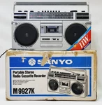 Vintage Sanyo M-9927K Boombox Rare Iconic Cassette Ghetto-blaster With. Fixed Price $800.00.