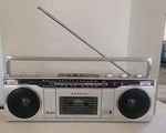 Vtg Sanyo M7000 Mini Boombox - Cassette Not Works, Radio Includes Cable.. Fixed Price $69.99.