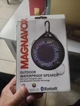 Magnavox MMA3623GY Gray Outdoor Waterproof Bluetooth Speaker Pulsating Lights. Fixed Price $10.99.