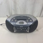 Rca RCD158A Cd/radio/cassette Boombox With Twin Bass-read For Parts Only. Fixed Price $17.00.