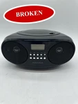 (broken) Insignia NS-B4111 Cd Boombox Am/fm Radio Portable Bluetooth Black. Fixed Price $8.99.