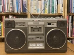 Vintage Hitachi TRK-8280 Boombox Radio Cassette Recorder Japan Junk Rare Via Dhl. Fixed Price $250.00.