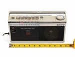 Retro Sony CFM-15 Cassette Tape Recorder Player Fm/am Radio W Ac Adapter. Fixed Price $49.99.