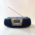 Vintage Sony CFD-V177 Mega Bass Boombox Ocean Blue 90S Rare Tested Works. Fixed Price $109.97.