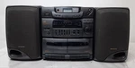 Aiwa CA-DW400U Boom Box Cd Dual Cassette Tuner Stereo Component. Fixed Price $89.99.