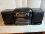 Jvc PC-XC11 3 Disc Cd Changer Am-fm Radio/cassette Player Boombox Hyper Bass. Fixed Price $79.99.