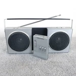 Realistic 12-707 Am/fm Stereo Mate System Boombox Detachable Vintage Not Working. Fixed Price $80.00.