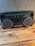 Vintage Toshiba Radio RT-6016 Black Retro Boom Box /no Batteries. Fixed Price $49.95.