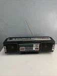 Panasonic Ambuience Boombox RX-FM40 Xbs 8-EQ Radio,cassette Player. Fixed Price $50.00.