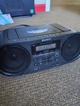 Sony ZS-RS60BT Boombox Black Could Not Pair Bluetooth. Fixed Price $39.95.
