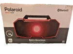 Polaroid Retro Boombox PBT9526RD. Fixed Price $17.99.