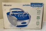 Memorex MP3134 Am Fm Radio Cd Cassette Tape Player Blue Boombox Stereo Repair. Fixed Price $49.99.