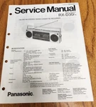 Panasonic RX-D30 Radio Cassette Service Manual Original. Fixed Price $10.25.