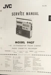Jvc - Nivico 9407 Am/fm Radio Cassette Player Service Manual. Fixed Price $18.00.