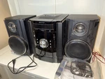 Sharp Cd-dk 890N Am/fm Tuner, Dual Cassette Deck And 5 Disc Changer Tested. Fixed Price $104.02.