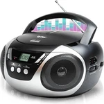 Tyler TAU101 Portable Cd Player Boombox Am/fm Radio Aux Silver. Fixed Price $48.98.