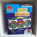 New Klutz Maker Lab Radio Boombox Construction Set Electronic Stem Toy 8+ Model. Fixed Price $32.28.