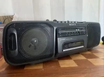 Sony CFS-200 Stereo Fm/am Radio Boombox With 4 Cassettes Tape No Read. Fixed Price $19.99.