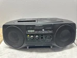 Sony CFD-V20 Cd Radio Cassette-corder Works Great. Fixed Price $69.99.