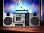 Sharp GF-7300 Rare Vintage Stereo Cassette Boombox. Fixed Price $1154.23.