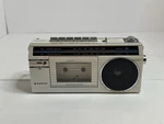 Vintage Rare Sanyo M1660 2-BAND Radio Cassette Recorder Boombox White Tested. Fixed Price $99.95.